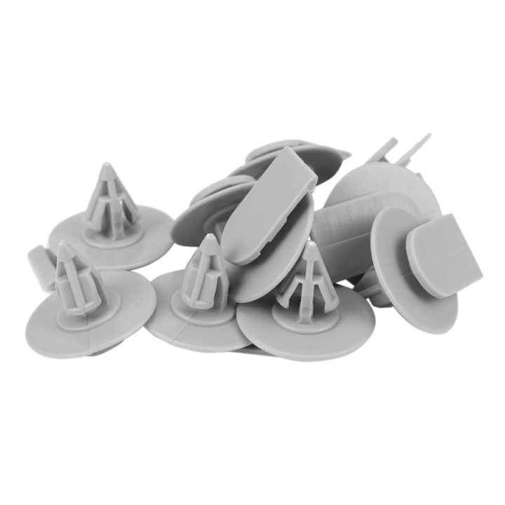 30X Flare Moulding Panel Trim Clips for for Gray