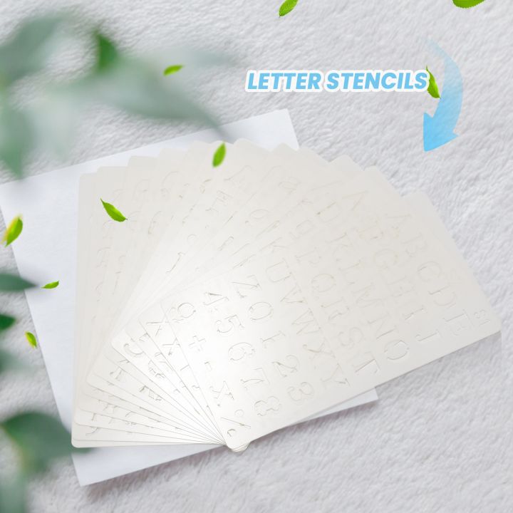 12%20Pcs%20Alphabet%20Stencils%20Reusable%20Letter%20Painting%20Stencils%20Plastic%20-%20Image%207