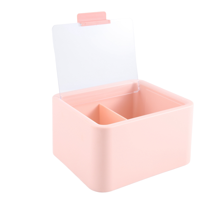 Blind Box Storage Display Stand Dolls Show Case Table Decoration Storage Box Pink