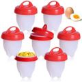 Silicone Egg Boil Egg Cooker Hard-Boiled Eggs. 