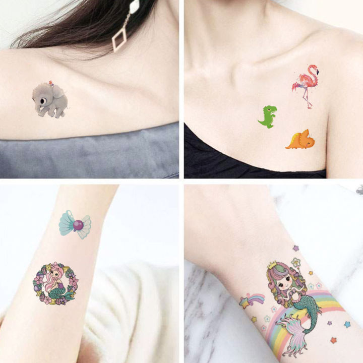 10PCS%20New%20Tattoos%20for%20Children%20Transfer%20Tattoos%20for%20Kids%20Mini%20Waterproof%20Tattoos%20Festival%20Glitters%20Face%20Unicorn%20Animals%20Stickers%20-%20Image%204