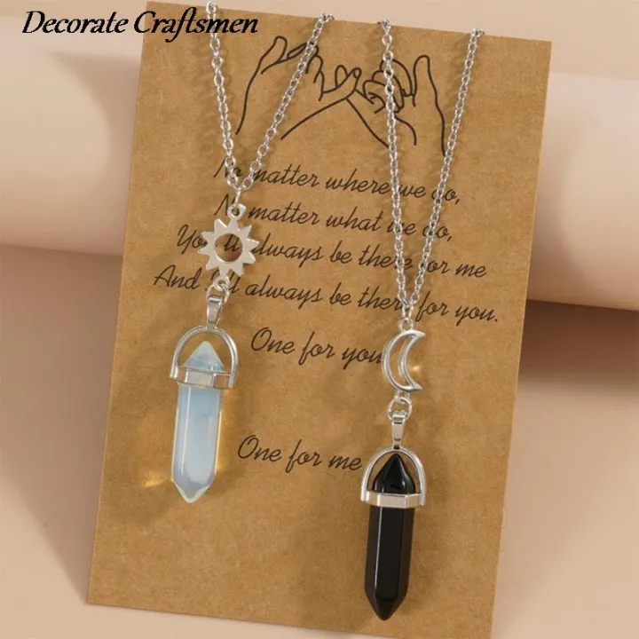 Yuanyan%201%20Pair%20Natural%20Quartz%20Crystal%20Hexagonal%20Column%20Heart%20Pendant%20Necklaces%20Moon%20Couple%20Necklace%20Valentine's%20Day%20Gift%20-%20Image%208
