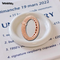 Wenefang Sutuiying Hot selling rose gold elegant versatile ring, high-end Bargain price New style fashionable women's moto romantic birthday party gift. 