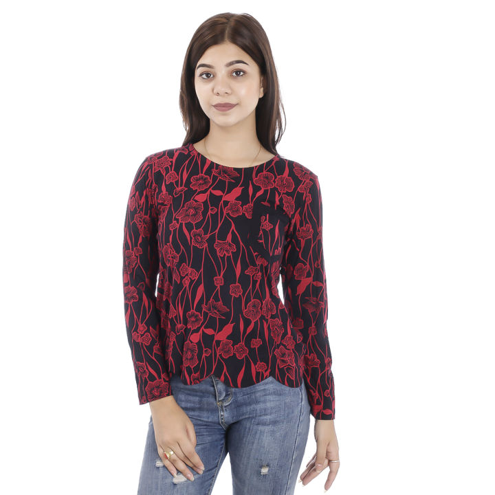 Attire%20Nepal%20Floral%20Printed%20Black%20Top%20with%20Colored%20Print%20(FT-07)%20-%20Image%205