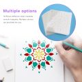 56 Pack Mandala Dot Painting Templates Stencils Perfect for DIY Rock Painting Art Projects 3.6X3.6 Inch 9X9 cm. 