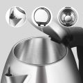 Electric Kettle Hot Water Kettle, 2.0L Stainless Steel Electric Tea Kettle & Coffee Kettle, Water Warmer with Fast Boil, Auto Shut-Off & Boil Dry Protection. 