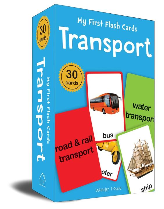 My First Flash Cards: Transport (30 Cards Book)