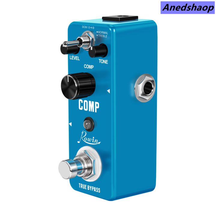 Anedshaop%20Rowin%20Guitar%20Bass%20Pedal%20Compressor%20Effect%20Studio%20Grade%20Comperssion%20Special%20Ultimate%20Comp%20Mini%20Effector%20Bypass%20CS-3%20Pure%20Sky%20Blue%20-%20Image%203