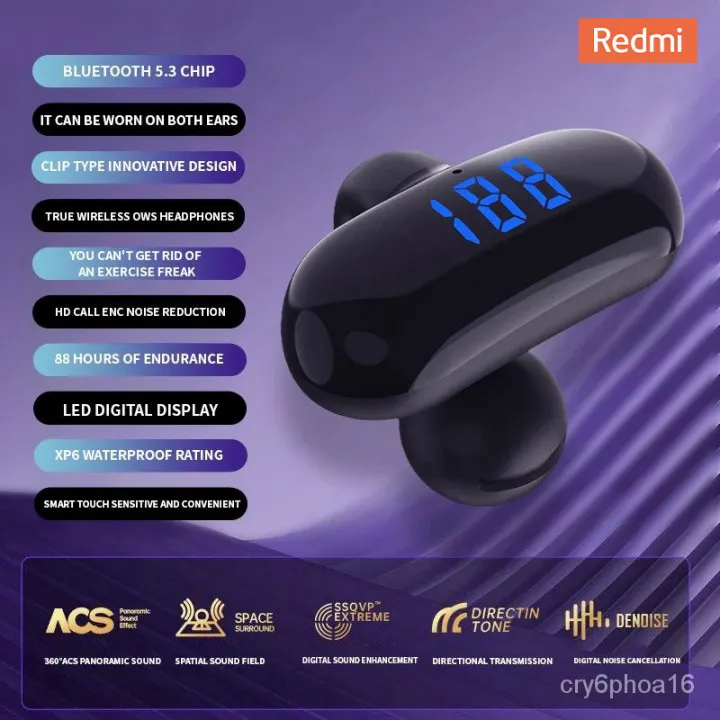 2025%20New%20Phone%20Clamp%20Compatible%20Waterproof%20Earbuds%20Redmi%E2%99%A5%20+%20Original%20%E2%99%A5%20Product%20+%20COD-F20%20Wireless%20Headphones%20Fitness%20Bluetooth%20Noise%20Cancelling%20Ear%20LED%20Digital%20Display%20-%20Image%203