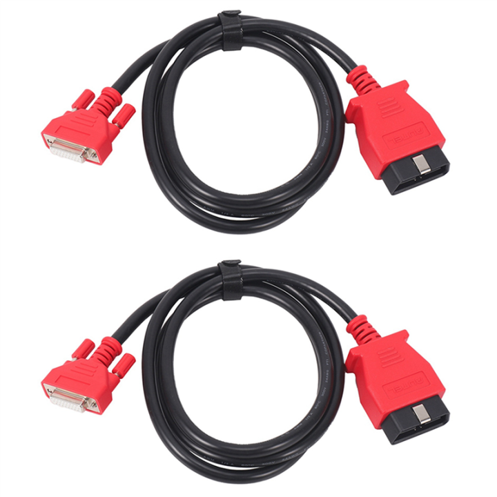 ARELENE 2X Car 6FT Snap on Scanner DA-4 Compatible OBDII OBD2 Data Cable for EDGE EESC320