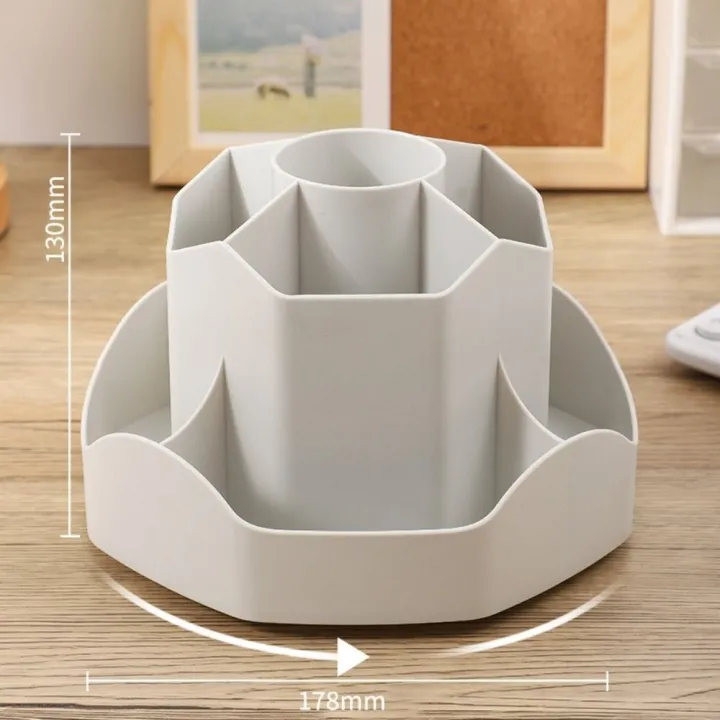 Multi-Compartment%20PP%20Rotate%20Pen%20Holder%20360%C2%B0Rotatable%20Large%20Capacity%20Pen%20Stand%20Multi-Functional%20Light%20Luxury%20Desk%20Pencil%20Storage%20Box%20Office%20Use%20-%20Image%202