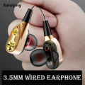 Sutuiying 【Best value for money】Wired Headphone For Motorola Moto E4 Plus E3 Power E2 2025 E X4 C Style X Play Z2 Force Z Play Earphone 3.5mm Jack Earbud Headset. 