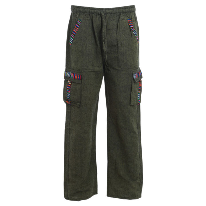 Bhutani Cotton Baggy Pant For Men, Cotton Joggers For Men, Cotton Pant For Men, Bhutani Box Pant For MEn