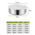 Spreeshop 5 PCS Stainless Steel Food Container Sealed Crisper Storage Lunch Box Bowls with Lids Food Storage Box Lunch Box Bowl. 