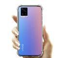 Vivo V20 Clear Transparent Shockproof Soft   Cover Case. 