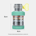 6-Layer Universal Faucet Filter, Splashproof & Water-Saving. 