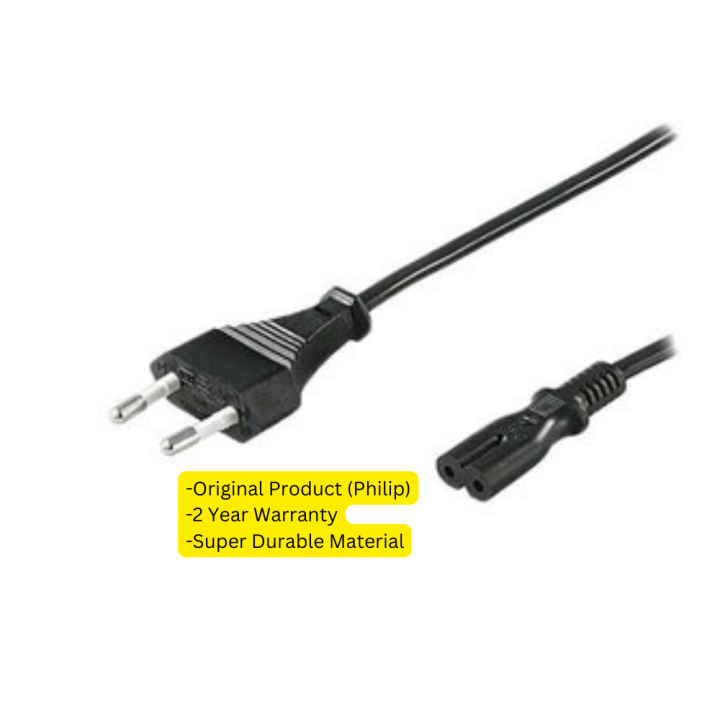 Original AC Power Cord Cable 1.2M PlayStation PS2 PS3 PC