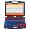 Portable Thread Tester Easy to Use Standard and Metric,44 Male/Female Gauges. 