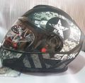 SMK Helmets Twister Captain Full Face Helmets. 