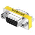 VGA Female to Female (15 Pin) Gender Changer Mini Adaptor Connector Converter. 