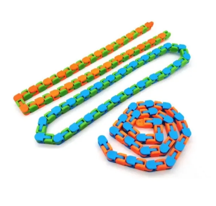 2pc%2024%20Links%20Wacky%20Tracks%20Toy%20Snake%20Click%20Snap%20Fidget%20Toy%20Chain%20Link%20Fidget%20Sensory%20Toy%20Snake%20Puzzles%20Gift%20for%20Kid%20Stress%20Relief%20-%20Image%202