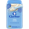 Gerber Rice Cereal for Baby, 1st Foods, 8 oz (227 g). 