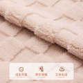 Light Versatile Cream Style Plush Pillowcase Soft Cotton Living Room Sofa Office Backrest Lumbar Pillow Cushion. 