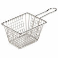 French Fries Serving Basket Stainless Steel Mini Fryer With Handle. 