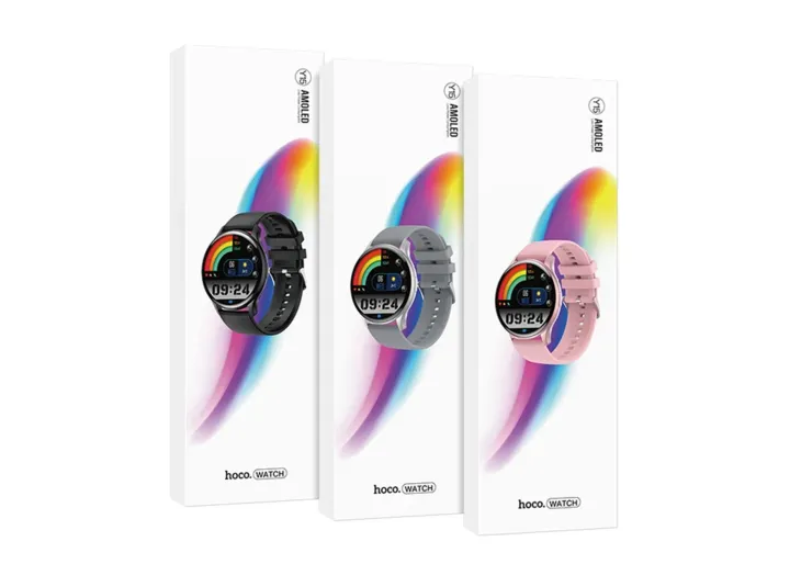 Hoco%20Y15%20Amoled%20Smart%20Sports%20Watch(Call%20Version)%20-%20Image%202