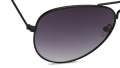 Fastrack Black Aviator Pilots Sunglasses For Men M138BK1. 