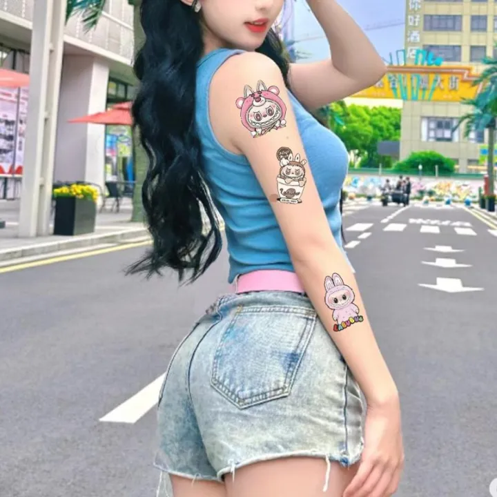 30%20Sheets/set%20Cartoon%20Labubu%20Series%20Temporary%20Tattoo%20Stickers%20Cute%20Children%20Waterproof%20Tattoo%20For%20Kids%20Funny%20Birthday%20Gift%20Mystic%20-%20Image%204
