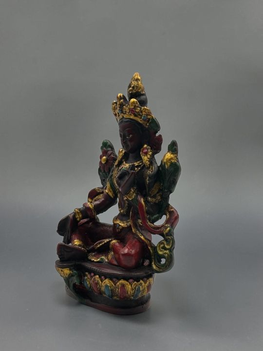 Green%20Tara%20Idol%2012%20cm,%20160g%20%E2%80%93%20Buddhist%20Goddess%20Statue%20for%20Home,%20Puja,%20Meditation%20&%20Decor%20-%20Image%205