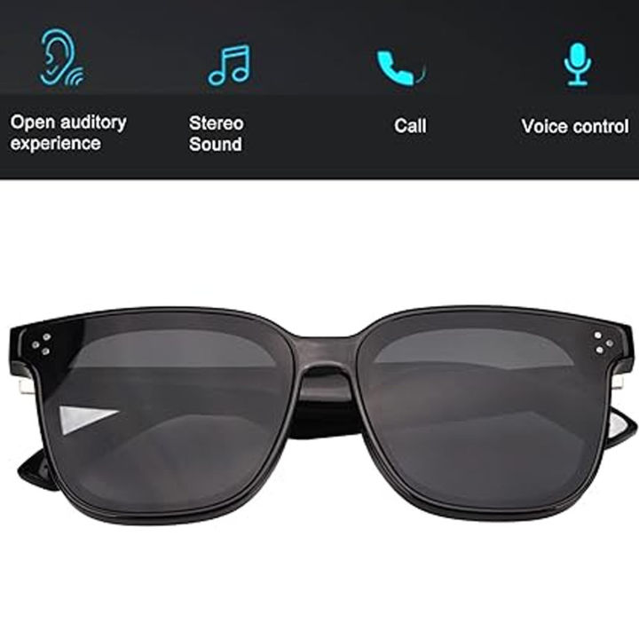 Smart Glasses Wireless Bluetooth Sunglasses Open Ear Audio Driving