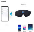 Sutuiying Sleep Headset 3D 5.0 Headset Wireless Talk Binaural Stereo Fashion Sleep Artifact Breathable Music Eye Mask Mask Light Gift. 