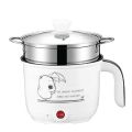 1.8L Electric Mini Cooking Multi Cooker - Stainless Steel Pot, Non-Stick Coating, Rice Cooker, Food Steamer | Momo Steamer and Maker. 