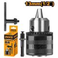Ingco 13mm Key Chuck with Adapter KC13011. 