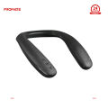 Promate Hook Neckband, Bluetooth Speaker, Dynamic HD 6W Wearable Wireless Speaker with 360-Degree Sound, 9H Playtime, Lightweight Portable Design and Handsfree Call Support. 