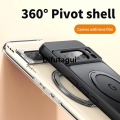 Difutagui Magnetic Ring Case For Google Pixel 8 Pro Wireless Charger Cover Portable Rotating Support Anti-knock Cases For Pixel 8A Pixel8 Pixel8A. 