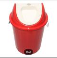 Sathi Red Plastic Swing Bin 40 Ltr. 