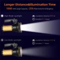 62000LM 20W Flashlight LED Torchlight USB Rechargeable 300m Long Range Camping Torch Lantern Waterproof Searchlight Focus Light. 