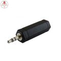 Stereo Converter Audio Jack Adapter for Audio Headphones&Microphone -6.3mm 1/4 female to 3.5mm 1/8 male. 