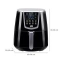 Kent Hot 1350 Watt Digital Air Fryer with Rapid Air Technology 7.2 liters  (Black). 