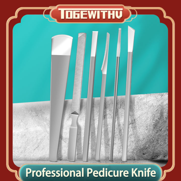 Pedicure Knife for Feet, Ingrown Toenail Tools Professional Dead Skin Remover Foot Repair Cutter for Nail Corn Callus Hard Cracked Skin