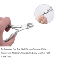FORIDE 2X Professional Feet Toe Nail Clippers Trimmer Cutters Paronychia Nippers Podiatry Stainless Foot Care Tools. 