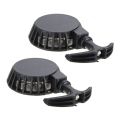 fasdaga 2X Black Metal Mini Moto Easy Pull Start for 49Cc Mini Quad Dirt Bike Air. 