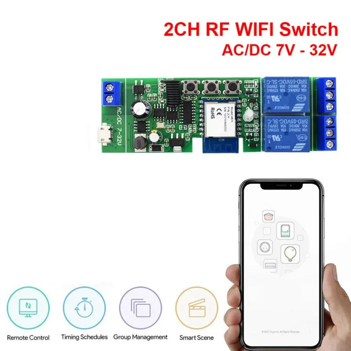 Tuya%205-32V%20Zigbee%20Switch%20Module%202%20Channel%20(B)%20-%20Image%204