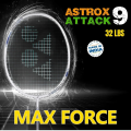 Yonex Badminton Racquet Astrox Attack 9 G4 4U(Made in India). 
