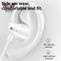 Earbud Headphone Stereo Surround Noise Reduction Heavy Bass High Clarity with Mic Phone Calling Anti-interference In-Ear Wired Headphone Earbud with Microphone for Travel. 