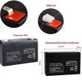 6V 7Ah Battery For Children Electric Toy Car Baby Conveyor UPS Backup Desk LED Light Lead Acid Rechargeable Battery. 