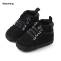 Wenefang Baby Shoes Boys Girls High Top Casual Soft Luxury Sole Newborn Toddler Sports 0-18 Months. 